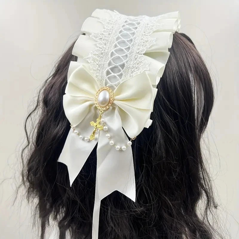 Lolita Lace Headband - Hair Accessories detail view 10 | Cute Splikes