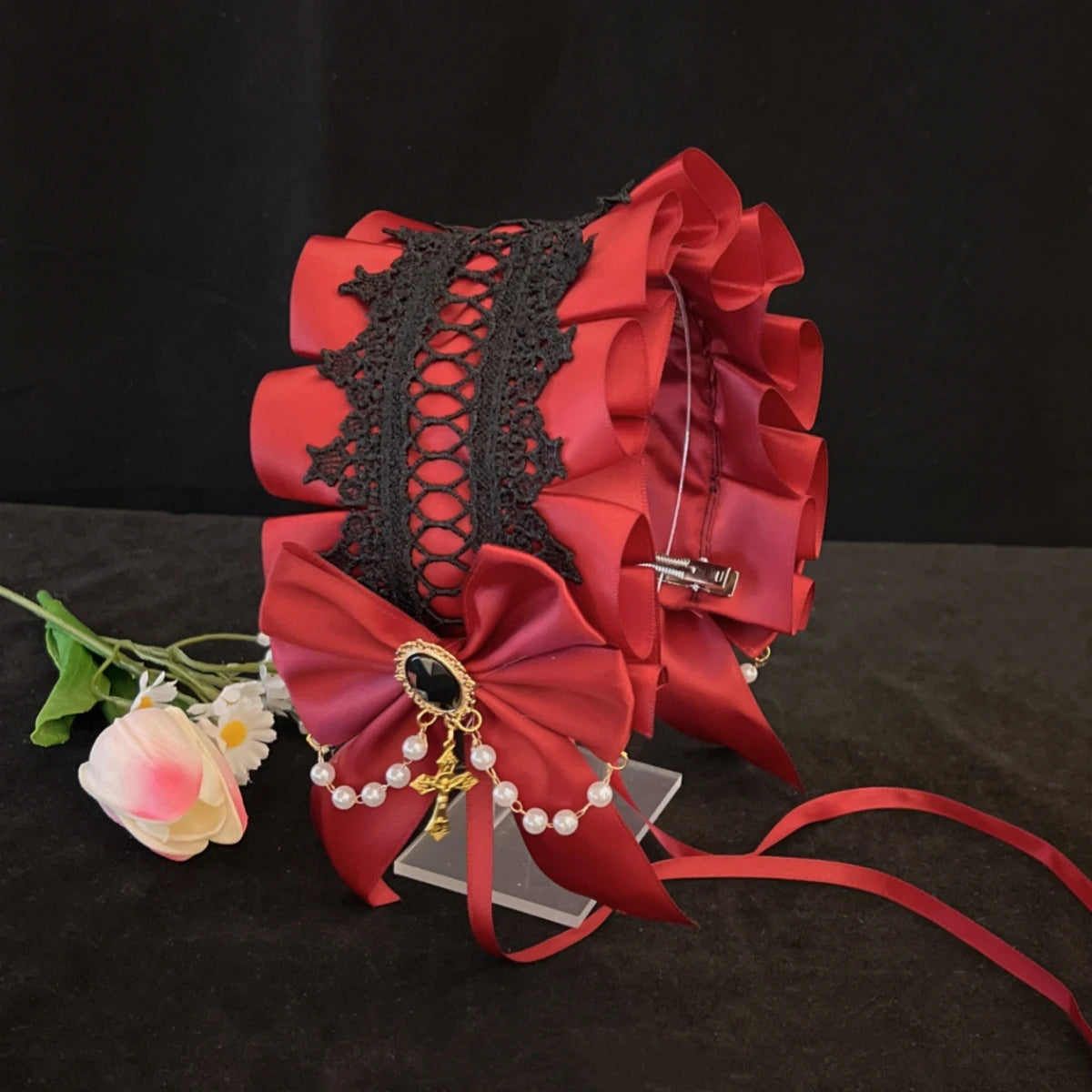 Lolita Lace Headband - Hair Accessories detail view 17 | Cute Splikes