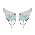 Angel Wing Bow Hair Clips