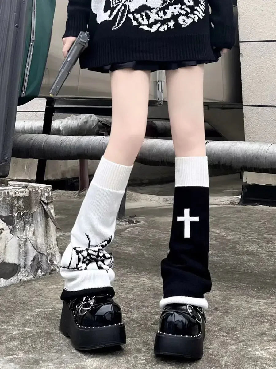 Spider Web Leg Warmers - Leg Warmers & Boot Covers detail view 5 | Cute Splikes