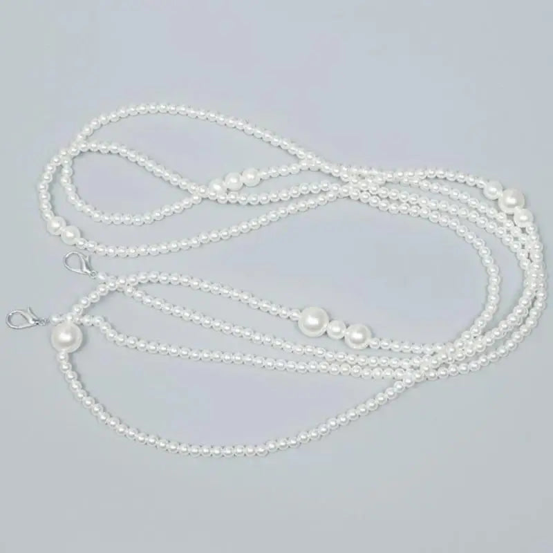 Layered Pearl Waist Chain