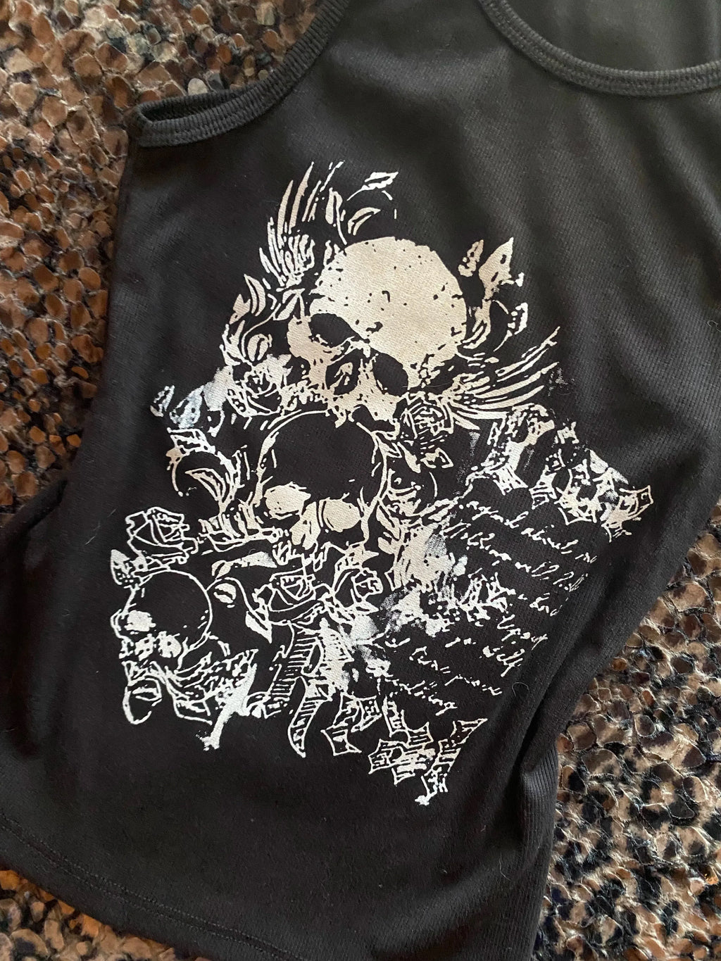 Y2K Gothic Punk T-Shirt - Tops & Dresses detail view 2 | Cute Splikes