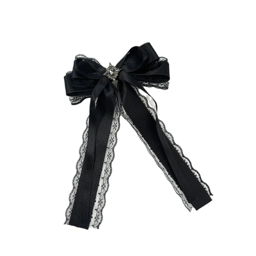 Gothic Lolita Bow Hair Clips