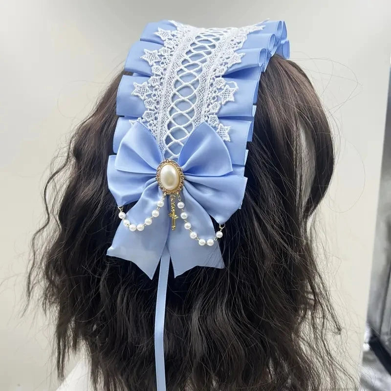 Lolita Lace Headband - Hair Accessories detail view 14 | Cute Splikes