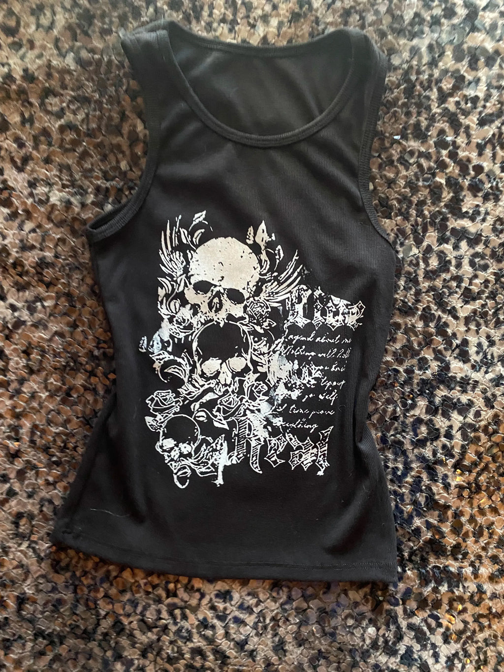 Y2K Gothic Punk T-Shirt - Tops & Dresses detail view 3 | Cute Splikes