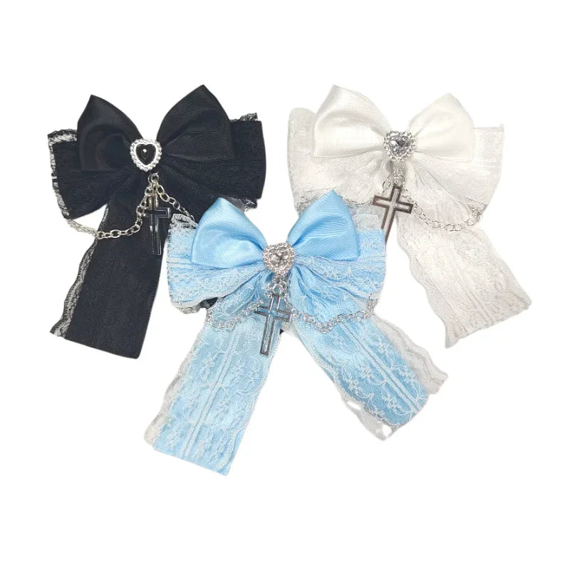 Jirai Kei Bow Hair Clips