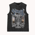 Cathedral Print Tank Top - Tops & Dresses for Jirai Kei, gothic & kawaii style | Cute Splikes