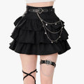 Tiered Cake Skirt with Heart Belt & Star Chain