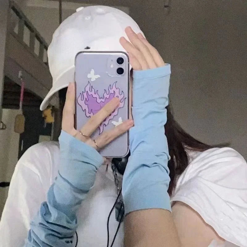 Fingerless Lolita Arm Warmers - Gloves & Arm Warmers detail view 11 | Cute Splikes