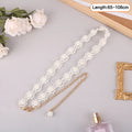 Layered Pearl Waist Chain