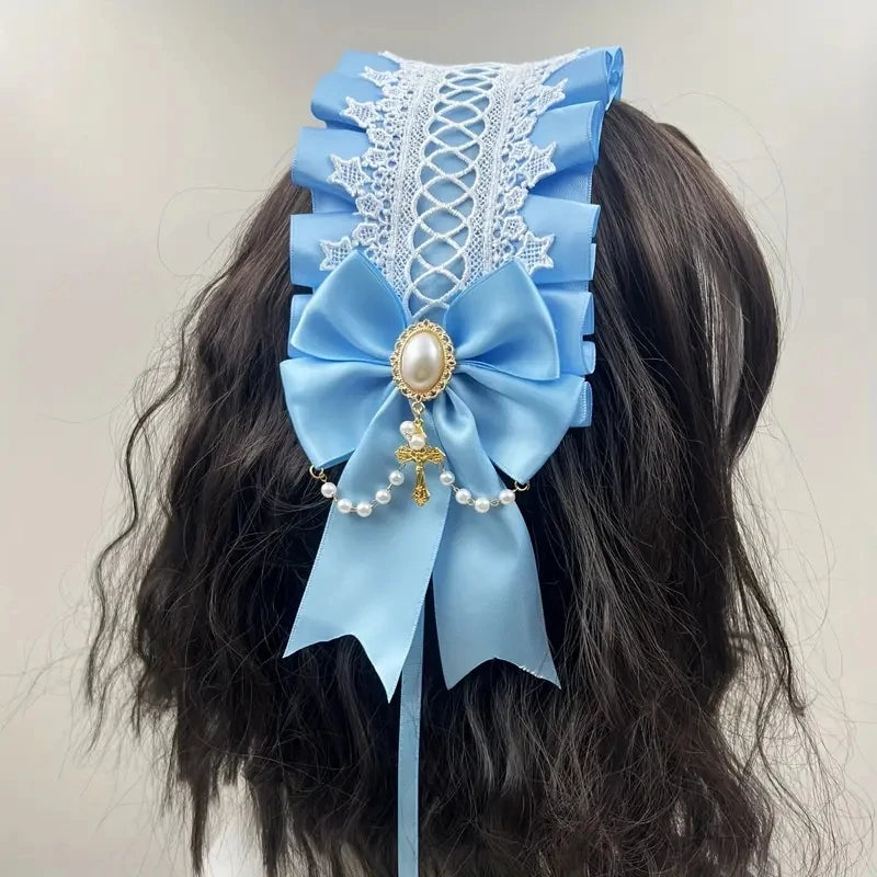 Lolita Lace Headband - Hair Accessories detail view 9 | Cute Splikes