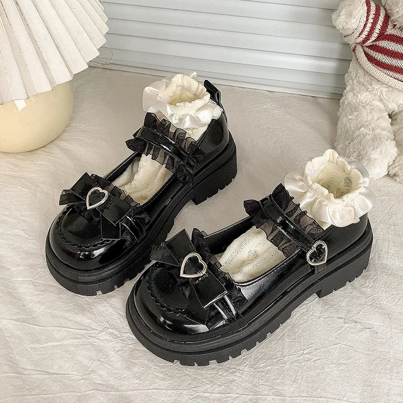 JK Platform Loafer Pumps - Shoes & Boots detail view 11 | Cute Splikes