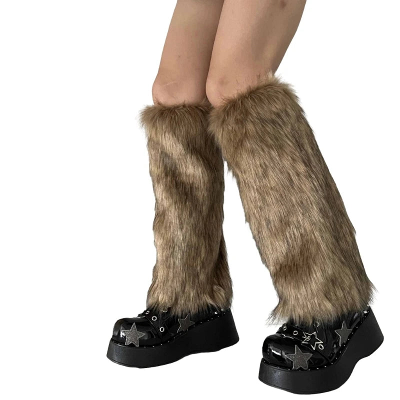 Faux Fur Boot Covers - Shoes & Boots detail view 5 | Cute Splikes