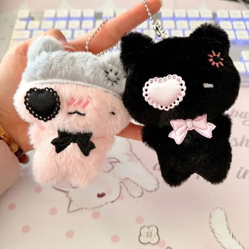 Plush Kitty Keychain - Keychains & Charms detail view 4 | Cute Splikes