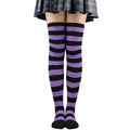Striped Over-Knee Thigh-High Socks