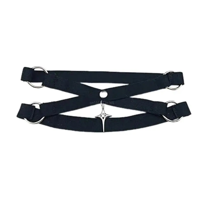 Star Pendant Garter Belt - Body & Leg Accessories detail view 3 | Cute Splikes