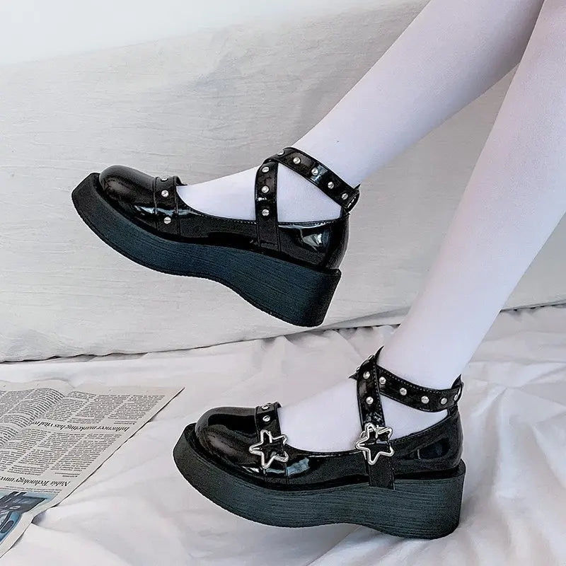 JK Platform Loafer Pumps - Shoes & Boots detail view 10 | Cute Splikes