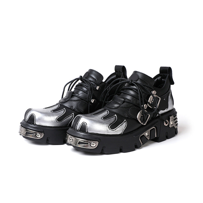 Black Platform Shoes - Shoes & Boots detail view 4 | Cute Splikes