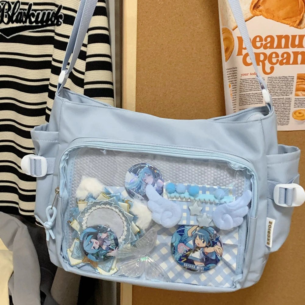 Japanese Style Kawaii Bag Women Cartoon Plush Shoulder Bag for Women New Crossbody Bag Small Phone Purse Bolsa Feminina - AltBrat