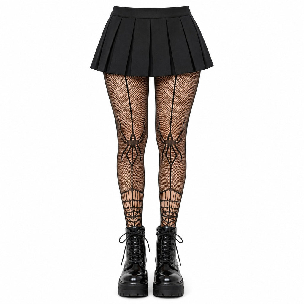 Spider Web Fishnet Stockings - AltBrat
