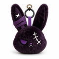 Bandaged Bunny Plush Keychain Charm