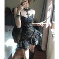 Retro Tube Top &amp; Puffy Skirt Set - Skirts detail view 6 | Cute Splikes