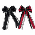 Gothic Lolita Bow Hair Clips
