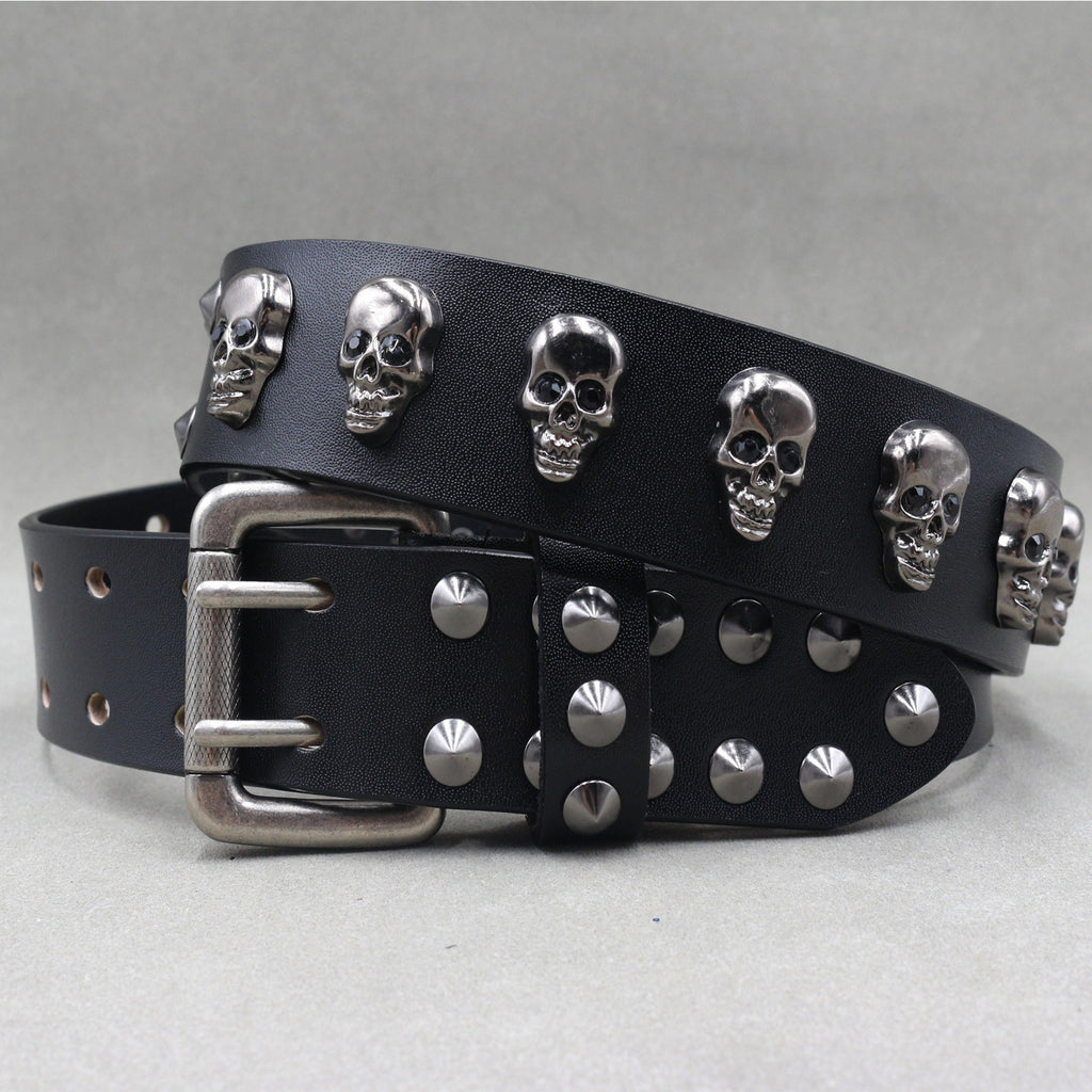 Skull Studded Belt - Belts detail view 4 | Cute Splikes