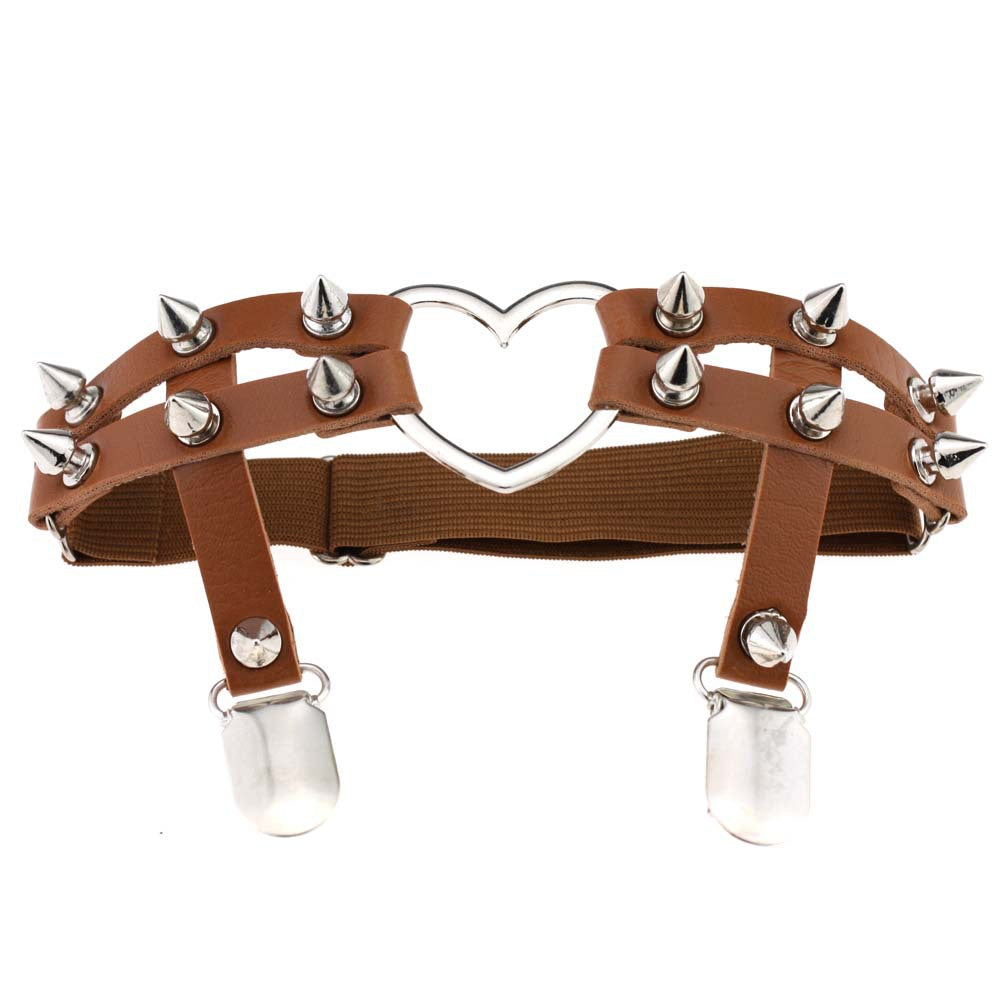 Riveted Garter Leg Ring - Body & Leg Accessories detail view 13 | Cute Splikes