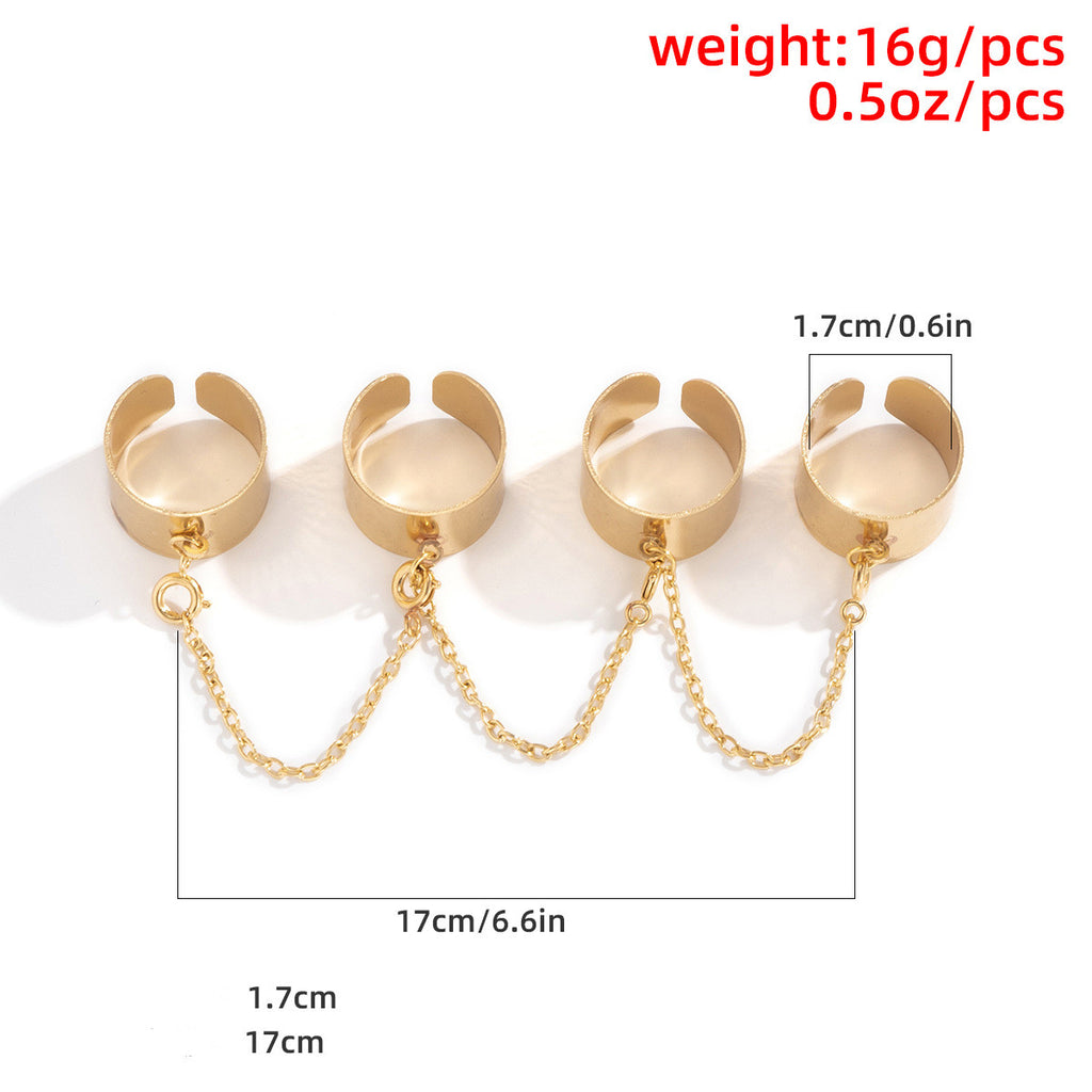 Minimalist Finger Ring - Bracelets & Rings detail view 3 | Cute Splikes