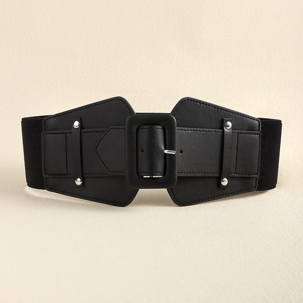 Wide Elastic Waist Corset Belt - Belts detail view 8 | Cute Splikes