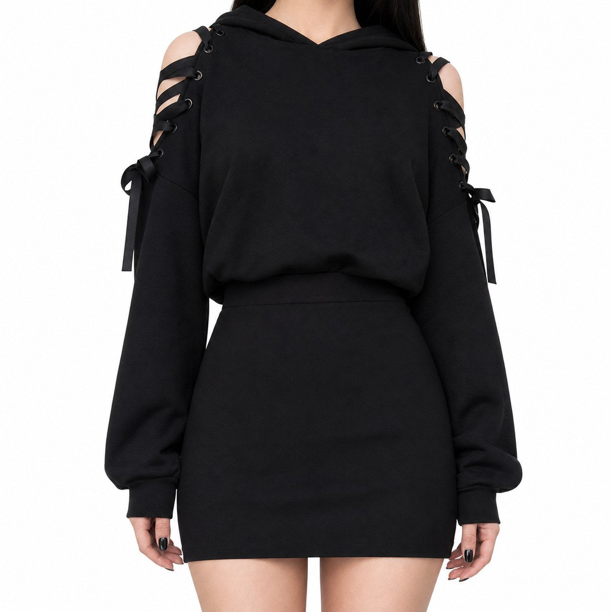 Gothic ladies sweatshirt - AltBrat
