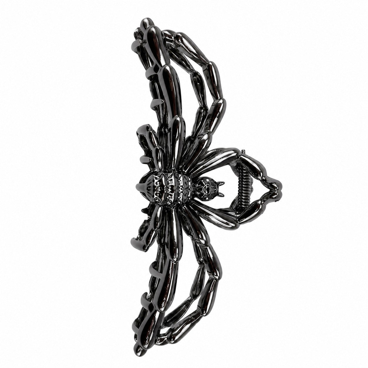 Fashionable Gothic Spider Metal Hair Clip: Non slip grip, durable and fashionable, suitable for all hair types