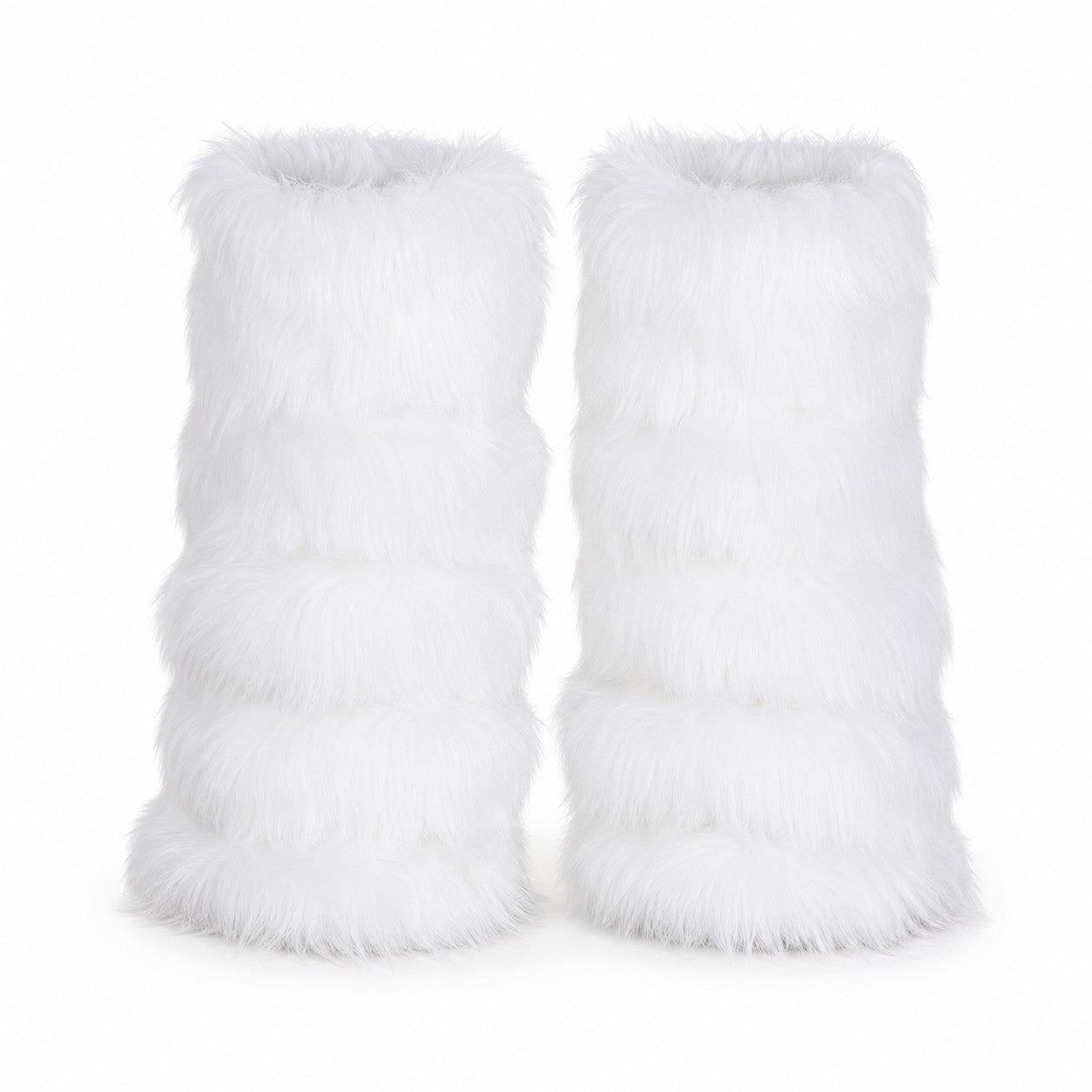 Fluffy Faux Fur Leg Warmers (Boot Covers)
