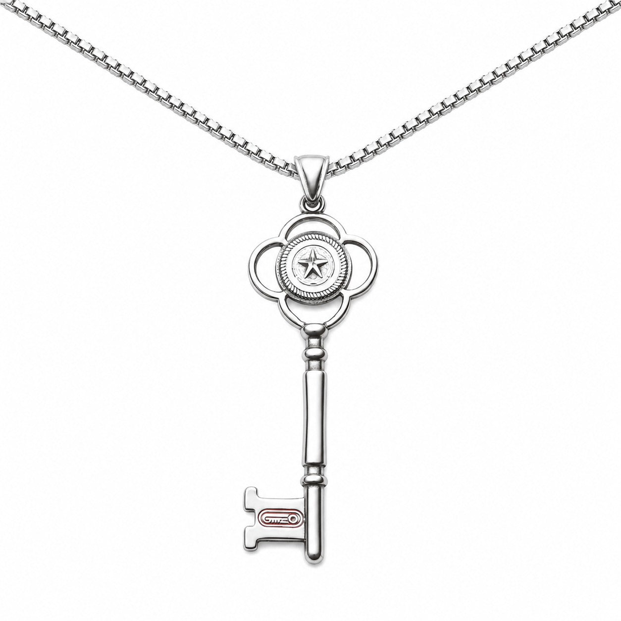 Gothic Key Titanium Steel Pendant Punk Fashionable Stainless Steel Accessory Pendant Fashionable Key Pendant
