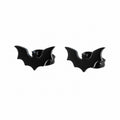 horrible halloween vampire bat earrings for teens stainless steel simple stud earrings premium jewelry Festival party gifts