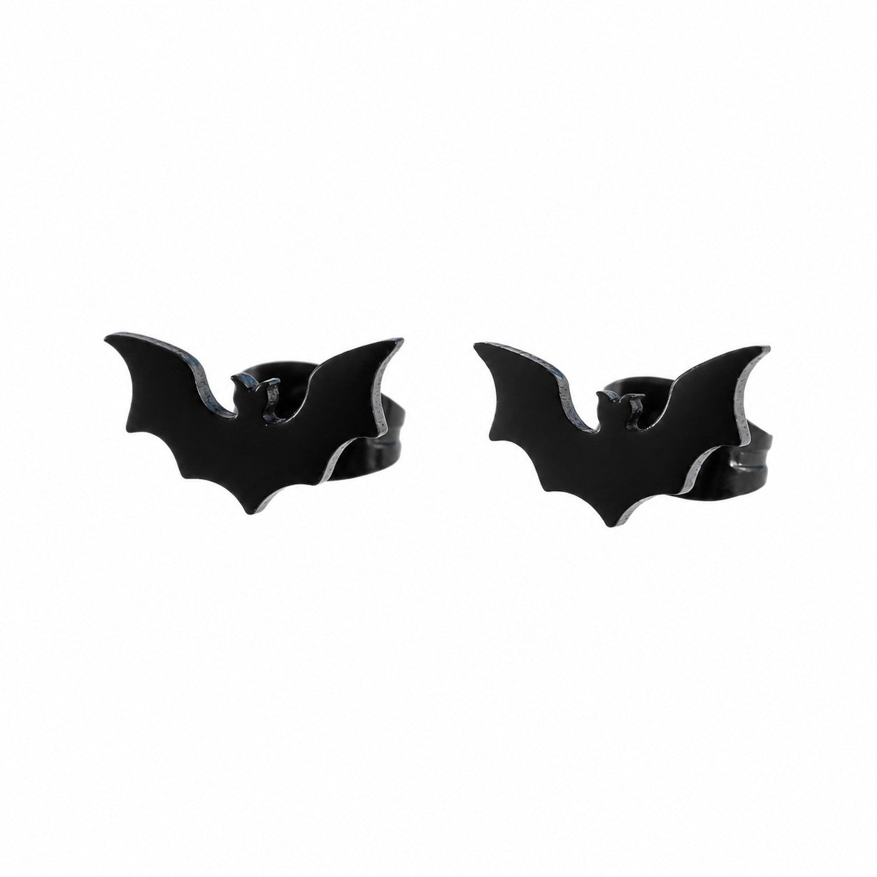 horrible halloween vampire bat earrings for teens stainless steel simple stud earrings premium jewelry Festival party gifts