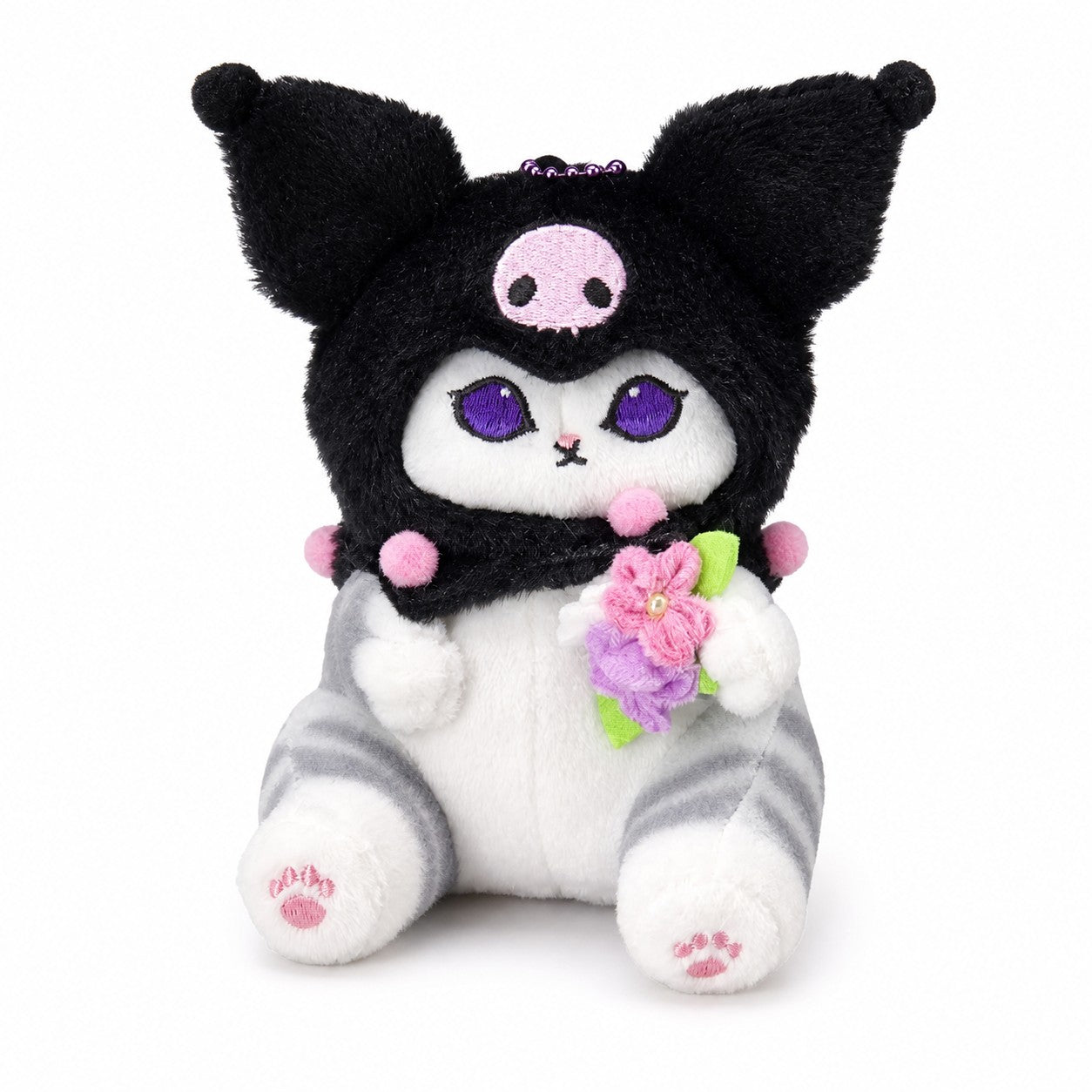 Mofusand Cat Plush Charm Keychain
