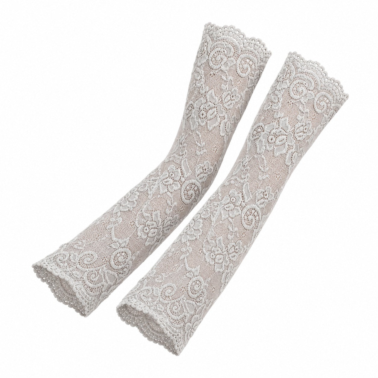 long-lace-fingerless-gloves grey