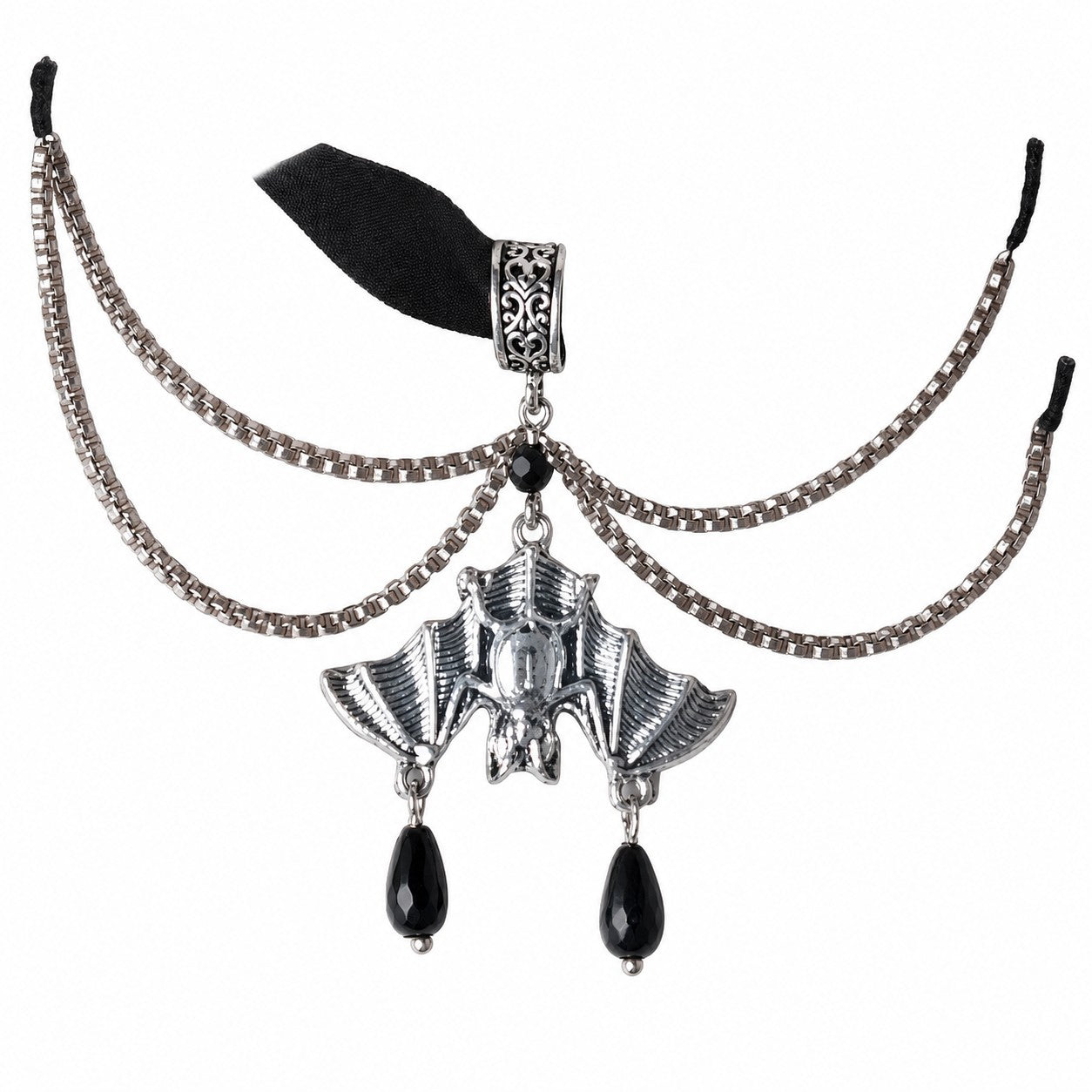 sword-and-amp-black-rose-earrings Black