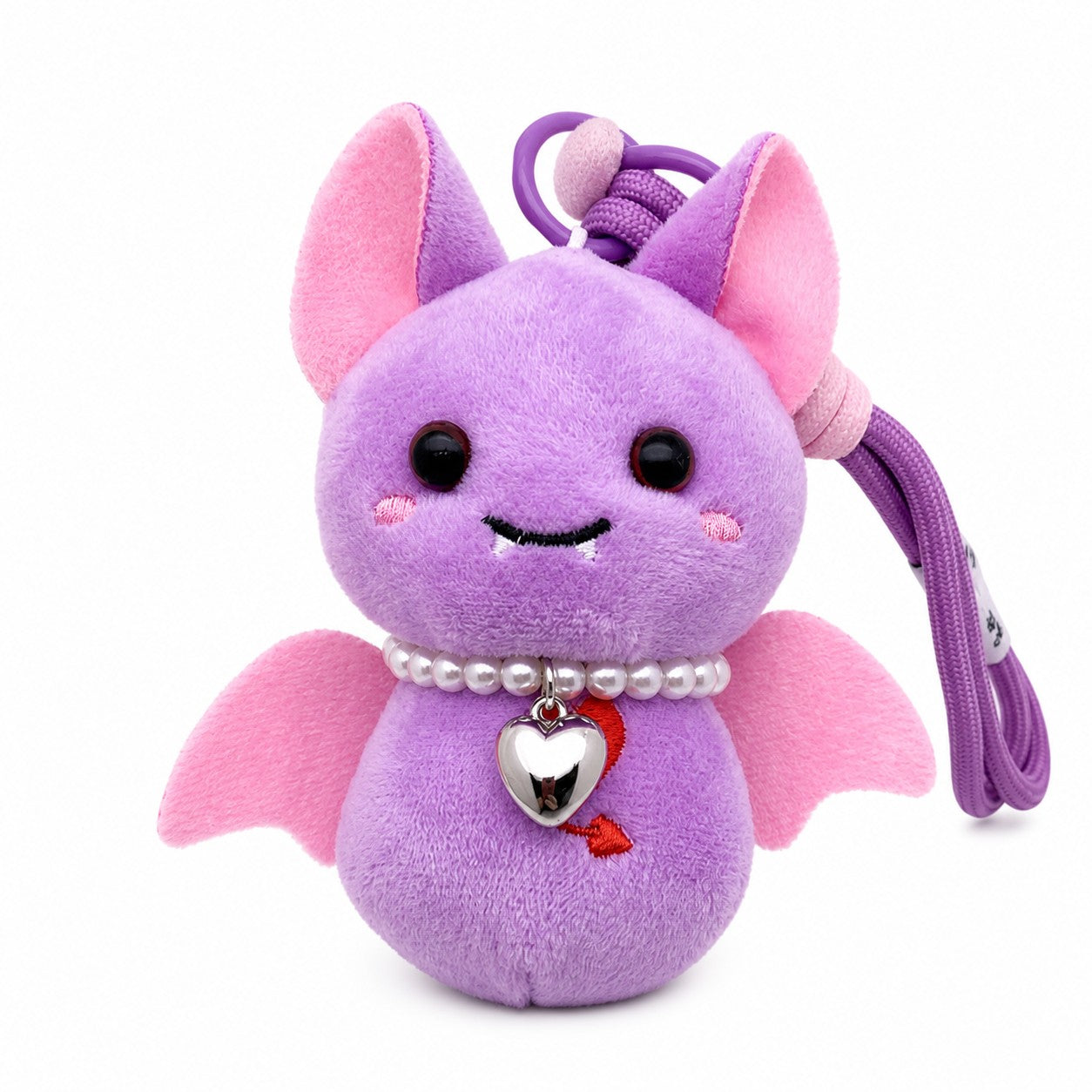 vampire-bat-plush-keychain Purple