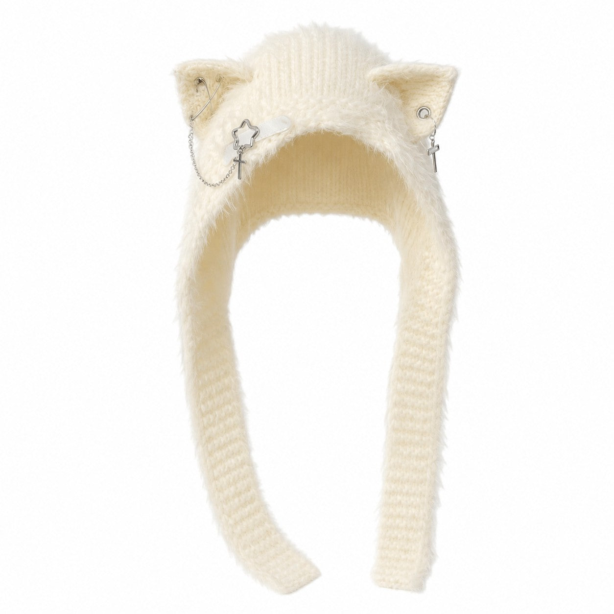 women-punk-gothic-lolita-y2k-girl-cat-ear-knitted-hat-subculture-cute-warm-beanie-hat-autumn-winter-hip-hop-spike-hats-scarves YELLOW