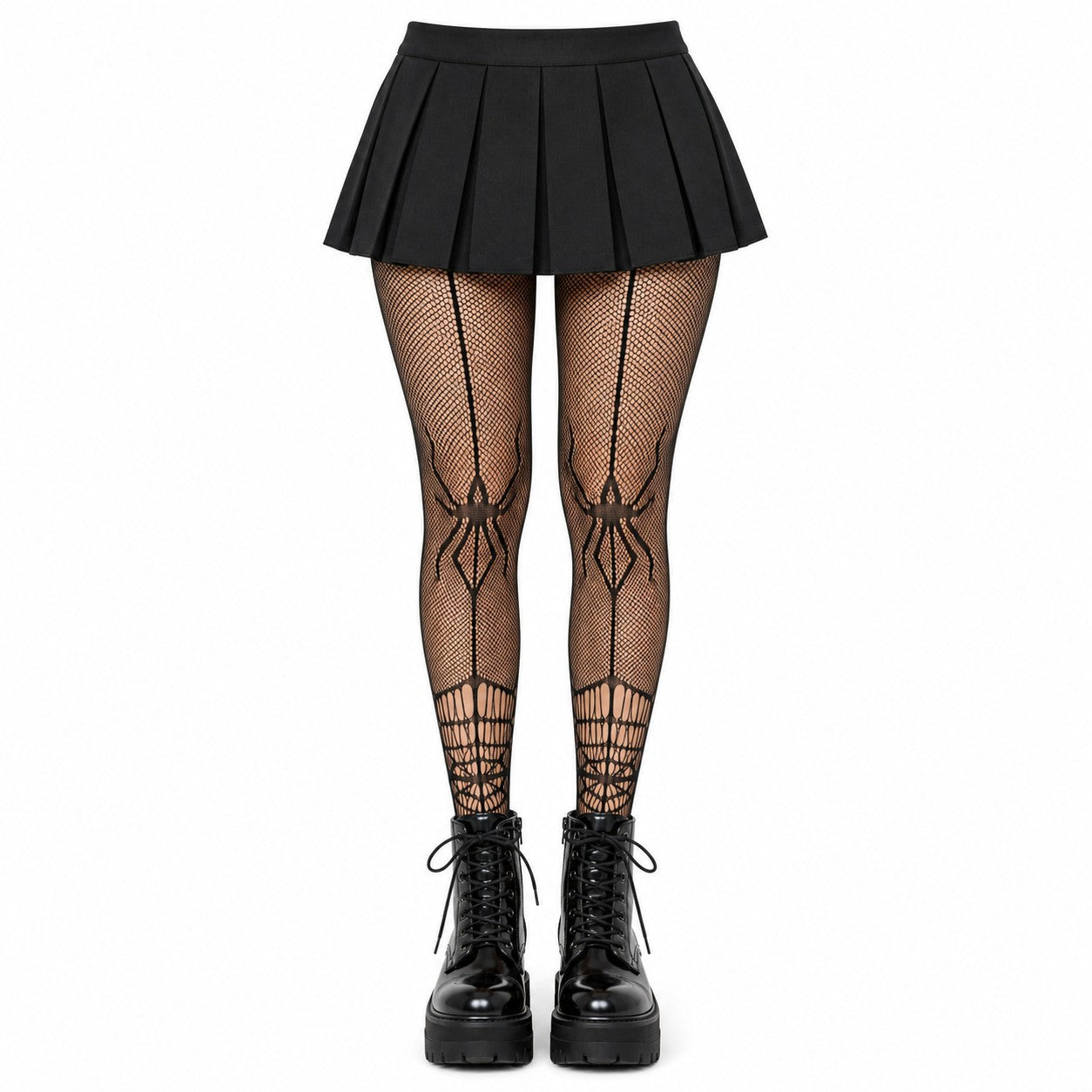 Spider Web Fishnet Stockings